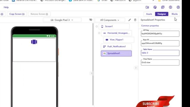 How to use flipper in kodular using airtable || android studio features || смотреть онлайн