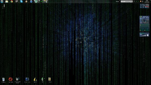 Tuto simple pour mettre la Matrice de Matrix en fond d'écran смотреть онлайн