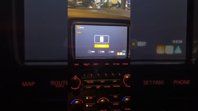 Nissan GT-R R35 oem display upgrade android system смотреть онлайн