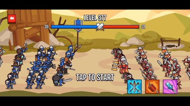 Stick Wars 2 : Battle of Legions #42 - Android Gameplay (LvL373 - 379) смотреть онлайн