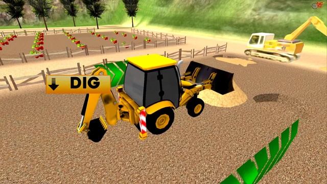 Real Construction Simulator 3D - JCB Excavator Driving Game | Android Gameplay смотреть онлайн