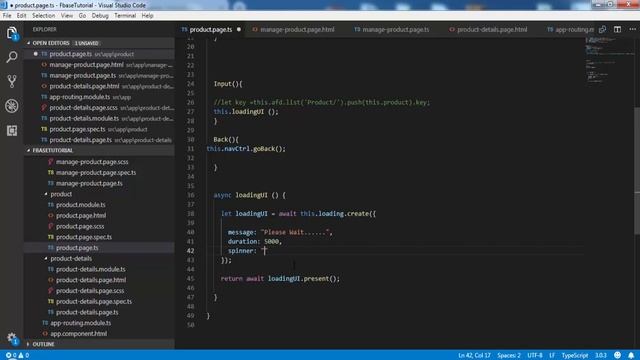 Hide and Customize Loading Spinner in Ionic | Ionic (Angular) App Development Tutorial Part - 7 смотреть онлайн