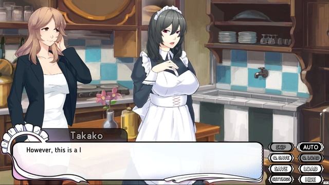 Maid Mansion (Visual Novel) Gameplay PART-1