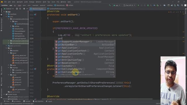 Class 410 -Setting Up Preferred location Query | Android App Development Complete Course In Hindi смотреть онлайн