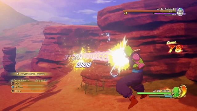 Dragon Ball Z Kakarot: Piccolo vs Android 20 (S-Rank, No Damage, Hard Difficulty) смотреть онлайн