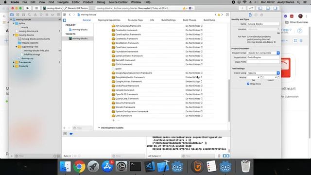 Build iOS game made in Godot on XCode. смотреть онлайн