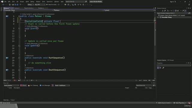 11. Meteor Prefab [Mini Challenge] смотреть онлайн