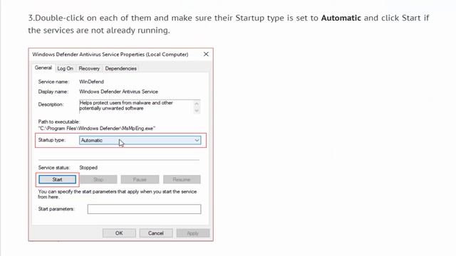 How to Fix The Service Couldn’t Be Started Windows Defender Error 0x80070422 смотреть онлайн