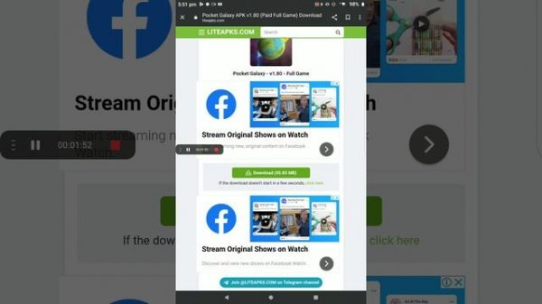 How to install pocket galaxy full version for free (Android,iPhone)