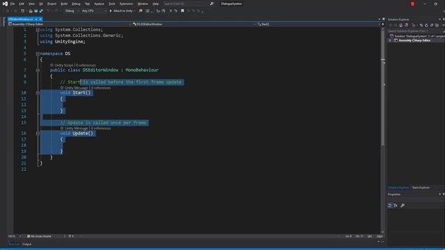 Unity Dialogue System - Creating the Editor Window смотреть онлайн