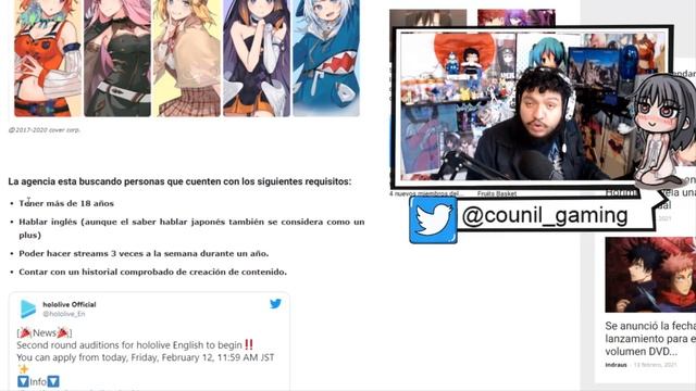 HOLOLIVE ABRE AUDICIONES PARA NUEVOS TALENTOS VTUBERS Y TU PUEDE SER UNO смотреть онлайн