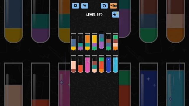 Water Color Sort Level 379 Walkthrough Solution iOS/Android смотреть онлайн
