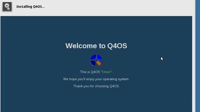 Q4OS V. 1.4.5 Installing from LiveCD смотреть онлайн