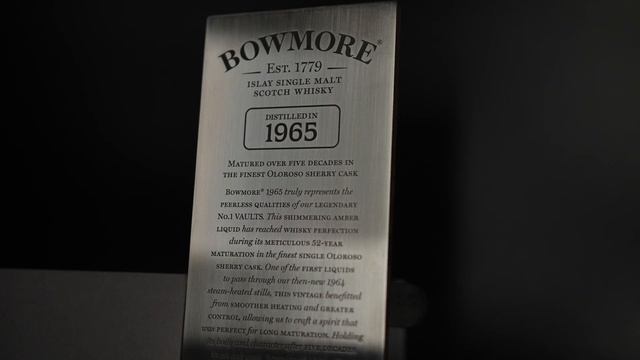 Bowmore - 1965 Precious Metals Special Edition 1 of 4 смотреть онлайн