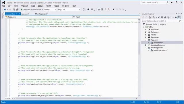 Getting Started With Windows Phone смотреть онлайн