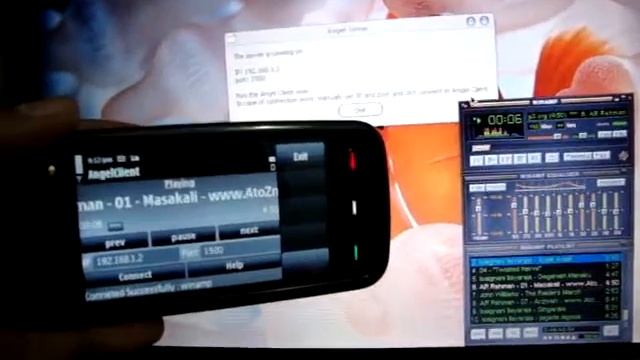 Control winamp remotely from Qt powered Nokia phone. смотреть онлайн