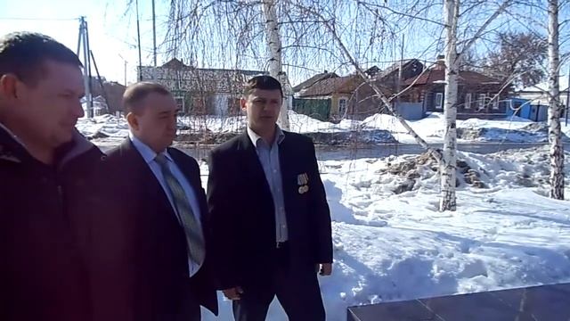 Открытие памятника 