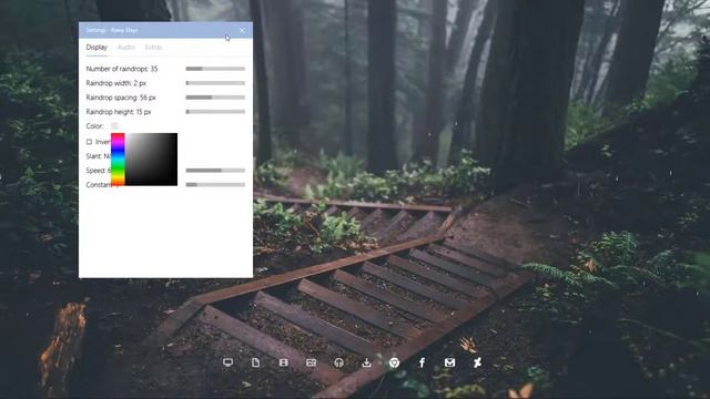 Elegant Theme For Windows Desktop PC With Live Rain Effect смотреть онлайн