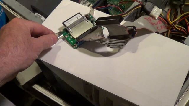 Compact Flash and DOM transfer speed IBM 6892 with DiskSpeed32 смотреть онлайн