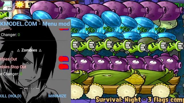 Plants Vs Zombies Mod Menu Version 3.3.2 For Android & IOS || PvZ Mod Menu Game Play Part 70