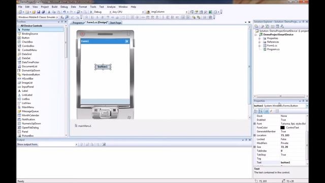 Creating a Smart Device Application смотреть онлайн