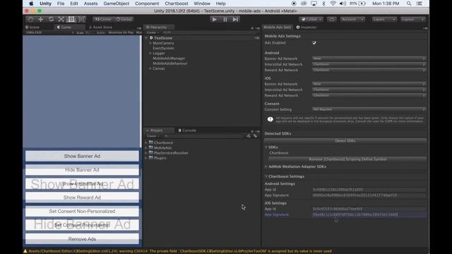 Mobile Ads Unity Asset - Setup Ad Networks смотреть онлайн