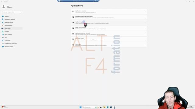 Windows 11 Changer le navigateur Web par défaut смотреть онлайн
