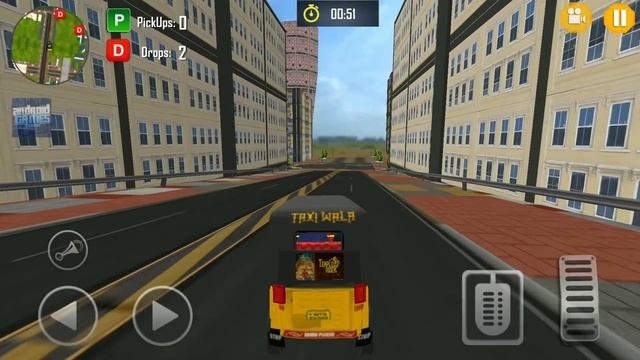 Auto Rickshaw Offroad Driver Simulator - Indian Tuk Tuk Transport Game - Android Gameplay смотреть онлайн