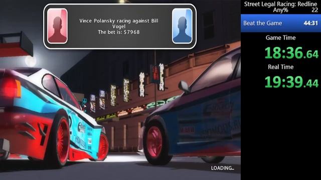 Street Legal Racing: Redline - Any% in 36:42 LRT | 38:34 RTA смотреть онлайн