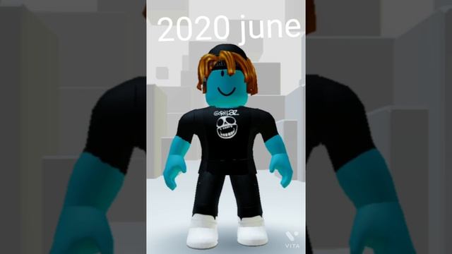 Evolution of my Roblox characters 2020-2022 смотреть онлайн
