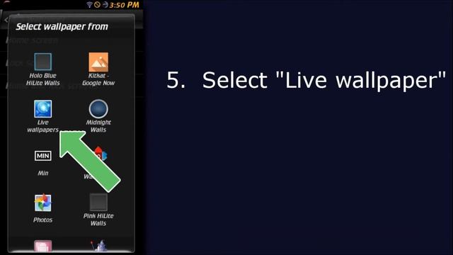 apply live wallpapers android смотреть онлайн