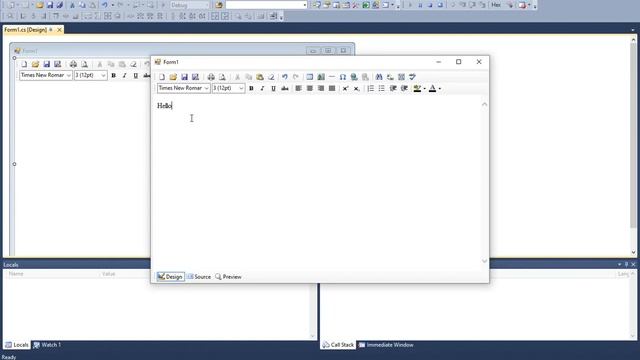 C# / VB.NET Windows Forms Html Editor Control смотреть онлайн