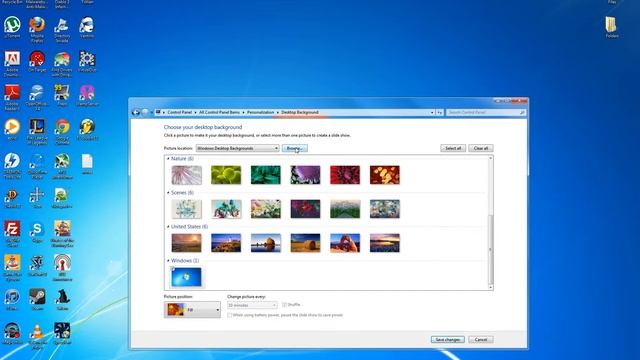 Windows 7 Desktop Wallpaper Tutorial смотреть онлайн