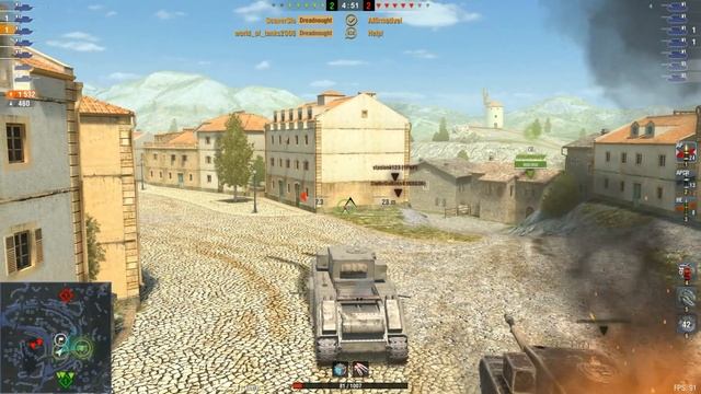 WOT Blitz Face Off || Dreadnought vs SU-100Y смотреть онлайн