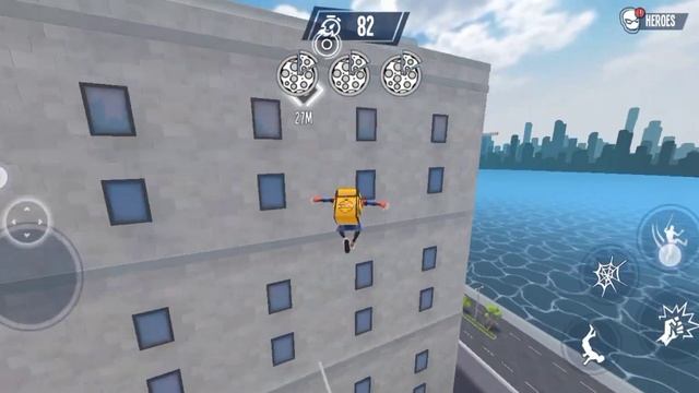 Spider fighter 3 game play no Android. смотреть онлайн