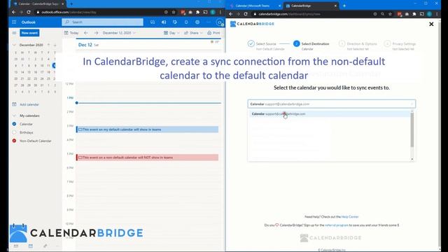 How To Show All Your Outlook and Google Calendars In Microsoft Teams смотреть онлайн
