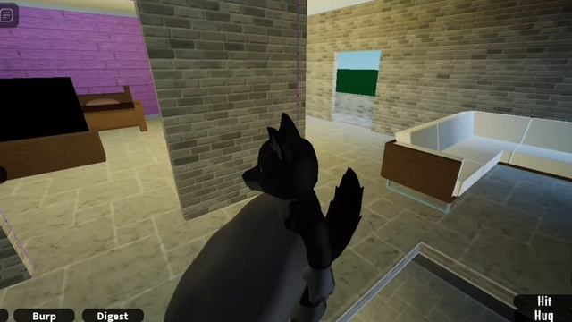 The wolf vores you Roblox vore nom game #nomgame смотреть онлайн