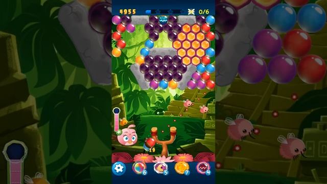 Angry Birds POP Bubble Shooter - Level 190 Gameplay Android смотреть онлайн