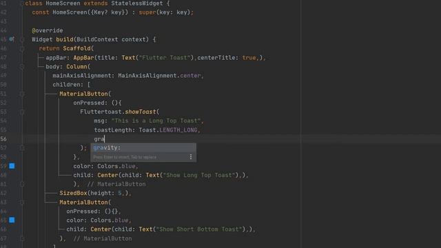 Toast (In app Notification) | Flutter смотреть онлайн