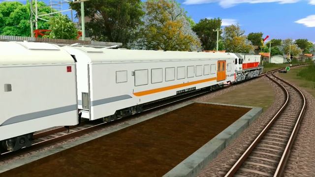 🔴 Akibat tidak hati-hati akhirnya tertabrak kereta api | Trainz Simulator Android смотреть онлайн