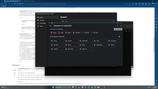 Tutorial Transfer File kedalam System WSA dengan Command Prompt yang praktis dan mudah - Windows 11 смотреть онлайн