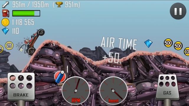 Hill Climb Racing | Dune Buggy Fully Upgraded Gameplay | Android Gameplay | Droidnation смотреть онлайн