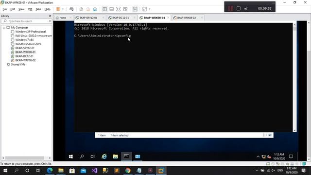 [QUẢN TRỊ MẠNG] - Lab 6.1 - Cài đặt và cấu hình quản lý DHCP Server kết hợp với AD смотреть онлайн