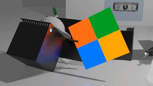 Console wars animation COD negotiation between Xbox and Playstation (Part 1) смотреть онлайн
