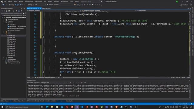 C# Hangman Tutorial UWP part2 смотреть онлайн