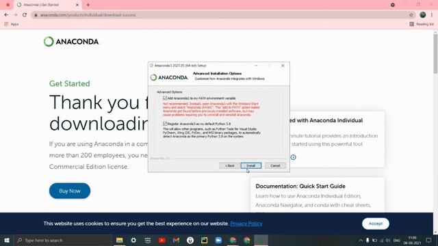 How to install Anaconda in PC/Laptop (Windows) смотреть онлайн