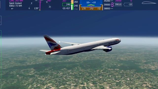 Aerofly FS 2022 | London Stansted (STN/EGSS) to Milano Malpensa (MXP/LIMC) | Boeing 777-300ER Fligh смотреть онлайн