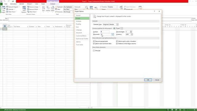 Microsoft Project Creating Project and Task смотреть онлайн