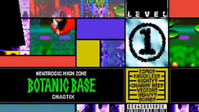 Knuckles Chaotix Sega 32x Parte 1 смотреть онлайн