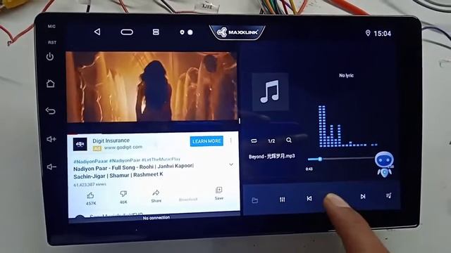 Split screen feature in T5 Android car stereo - [Step by Step] - Shekhar Maxxlink смотреть онлайн